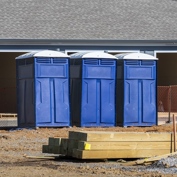 how do you ensure the portable toilets are secure and safe from vandalism during an event in Green Road Kentucky